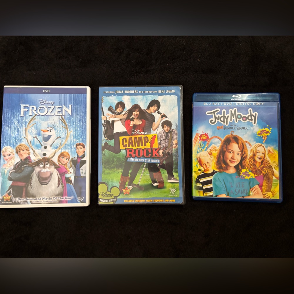 DVD and blu-ray